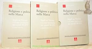 Immagine del venditore per Religione e politica nella Marca. Studi zu treviso e il suo territorio nei secoli XI-XV. 1: Religionum diversitas. 1*: Societ e istituzioni. (2 Volumini). Collanan Biblioteca dei Quaderni di Storia Religiosa. venduto da Bouquinerie du Varis