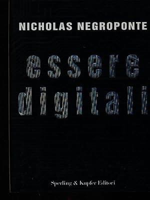Bild des Verkufers fr Essere digitali zum Verkauf von Librodifaccia