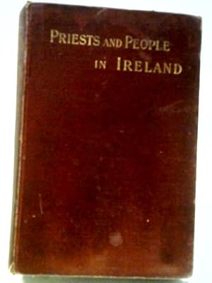 Image du vendeur pour Priests And People In Ireland mis en vente par World of Rare Books