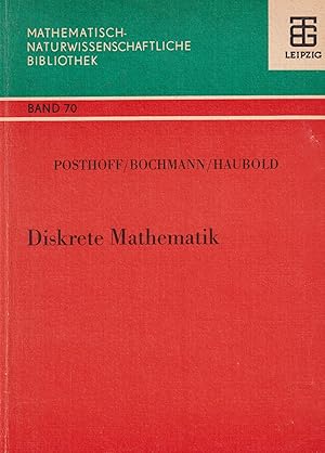 Imagen del vendedor de Diskrete Mathematik a la venta por Leipziger Antiquariat