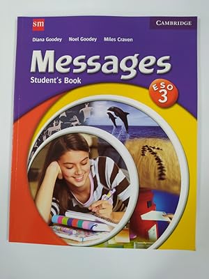 Image du vendeur pour Ingls. Messages. 3 ESO. Studen's Book. mis en vente par TraperaDeKlaus