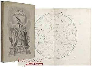 Seller image for Atlas des gestirnten Himmels fr Freunde der Astronomie. 2. vielfach verbesserte und vermehrte Auflage. for sale by Antiquariat MEINDL & SULZMANN OG