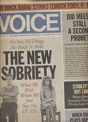 The Village Voice Vol. XXXII No. 1, 1987 The Weekly Newpaper of New York