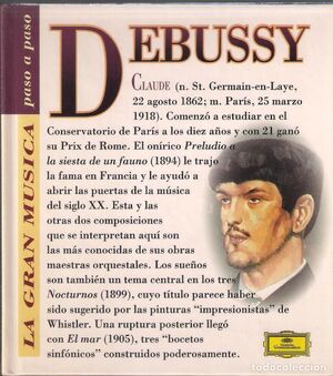 CLAUDE DEBUSSY (CON CD)