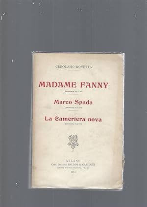 Seller image for MADAME FANNY, LA CAMERIERA NOVA for sale by librisaggi