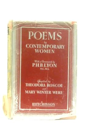 Seller image for Poems By Contemporary Women for sale by World of Rare Books