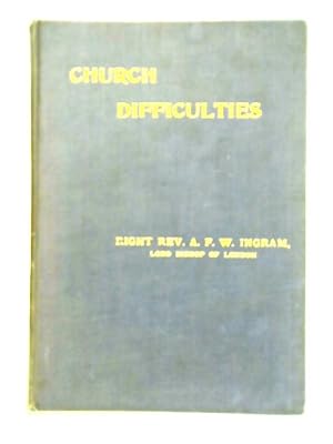 Seller image for Church Difficulties for sale by World of Rare Books
