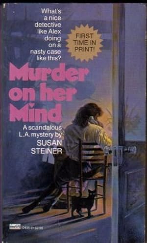 Imagen del vendedor de MURDER ON HER MIND. a la venta por Monroe Stahr Books