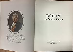 Bodoni celebrato a Parma.