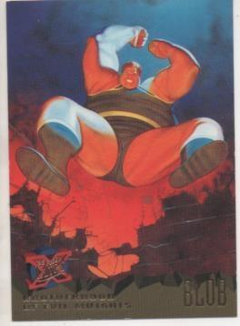 Bild des Verkufers fr Cromo E001199: Trading Cards 95 Fleer Ultra n 58. X- Men, Brotherhood of Evil Mutants-Blob zum Verkauf von EL BOLETIN