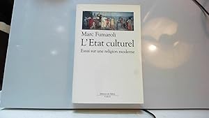 Imagen del vendedor de L'Etat culturel : une religion moderne a la venta por JLG_livres anciens et modernes