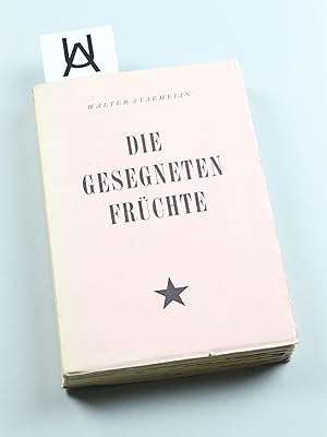Seller image for Die gesegneten Frchte. for sale by Antiquariat Uhlmann