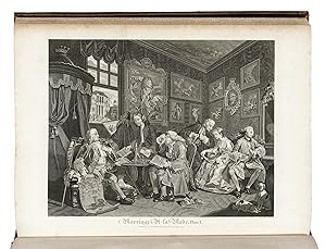 HOGARTH Restored. The whole works of the celebrated William Hogarth, as originally published: wit...