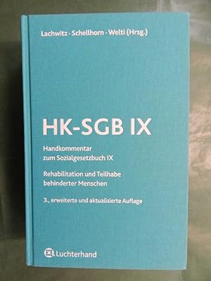 HK- SGB IX - Handkommentar und Teilhabe behinderter Menschen