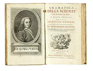 Gramatica/ delle scienze/ filosofiche,/ o breve analisi/ della/ filosofia moderna.