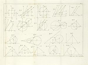 Lezioni di geometria analitica a due coordinate.