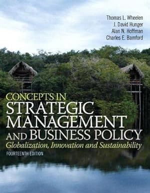 Image du vendeur pour Concepts in Strategic Management and Business Policy mis en vente par savehere619