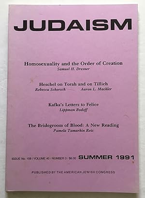Judaism. A Quarterly Journal of Jewish Life & Thought. Summer 1991.