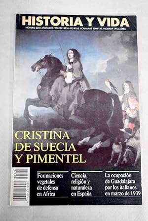 Imagen del vendedor de Historia y Vida, Ao 1995, n 326:: Pimentel, el amigo espaol de Cristina de Suecia; Los papiros de Qumrn ya no son enigmticos; La Ley de Desamortizacin de Madoz (1855); Formaciones vegetales defensivas en el Africa precolonial; Ciencia, religin y naturaleza en la Espaa Moderna; El movimiento husita en la Bohemia del siglo XV; Ocupacin de Guadalajara por los italianos en marzo. de 1939; Cementerios militares de la II Guerra Mundial en Europa; Isaac Peral, en el recuerdo; Chateaubriand, el aprendizaje de un encantador; Chateaubriand y el Genio del Cristianismo; La batalla de Toro (1476) a la venta por Alcan Libros