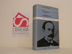 Bild des Verkufers fr Pagine calabresi zum Verkauf von Libreria Spalavera