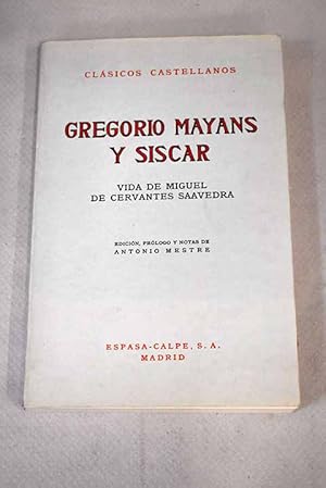 Imagen del vendedor de Vida de Miguel de Cervantes Saavedra a la venta por Alcan Libros