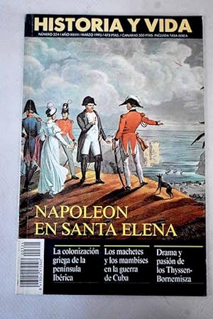 Bild des Verkufers fr Historia y Vida, Ao 1995, n 324:: El conde de Las Cases y Napolen en Santa Elena; El conde de Las Cases y Napolen en Santa Elena; Napolen y Antommarchi, su ltimo mdico; Napolen y Antommarchi, su ltimo mdico; La transicin desde Valencia; La transicin desde Valencia; Timor Este: una descolonizacin inacabada; Timor Este: una descolonizacin inacabada; Al-Mutamid, rey de Sevilla y poeta universal; Al-Mutamid, rey de Sevilla y poeta universal; Los griegos en la pennsula Ibrica; Los griegos en la pennsula Ibrica; El tiempo de Leonardo da Vinci; El tiempo de Leonardo da Vinci; La miliciana Rosario Snchez Mora, Dinamitera; La miliciana Rosario Snchez Mora, Dinamitera; El trgico destino del Achille Lauro; El trgico destino del Achille Lauro; Los machetes en la guerra de Cuba; L zum Verkauf von Alcan Libros