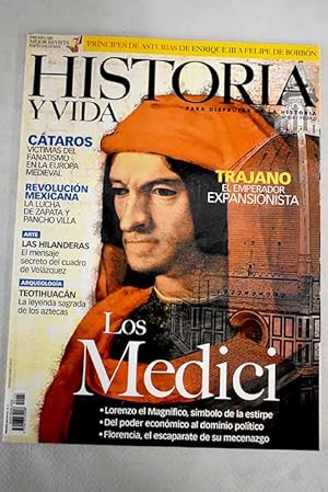 Imagen del vendedor de Historia y Vida, Ao 2004, n 434:: Los prncipes de Asturias; Teotihuacn: ciudad sagrada en mesoamrica; Valladolid, antigua capital de Espaa; Los Medici: la Repblica de Florencia; Los Medici: el apogo de la dinasta; Los Medici: la batalla del arte; Ctaros, la fe que desafi al papado; La Revolucin Mexicana; Trajano: el emperador de la conquista; El poder del viento: huracanes, tifones, ciclones y tornados; Las hilanderas, el genial secreto de Velzquez a la venta por Alcan Libros