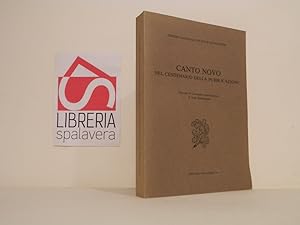 Bild des Verkufers fr Canto novo nel centenario della pubblicazione : atti del 4. Convegno internazionale di studi dannunziani : Pescara, 7-8 maggio 198 zum Verkauf von Libreria Spalavera