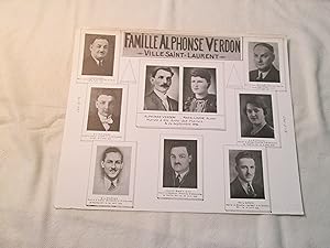 Famille Alphonse Verdon, Ville Saint-Laurent.