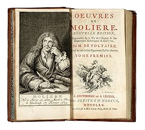 Oeuvres de Moliere. Nouvelle édition, augmentée de la Vie de l'Auteur & des remarques historiques...