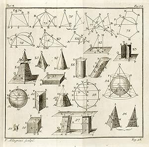 Seller image for Lezioni elementari di matematiche del sig. ab. Marie, tradotte e illustrate da stanislao canovai e Gaetano Del Riccio. for sale by Libreria Antiquaria Gonnelli