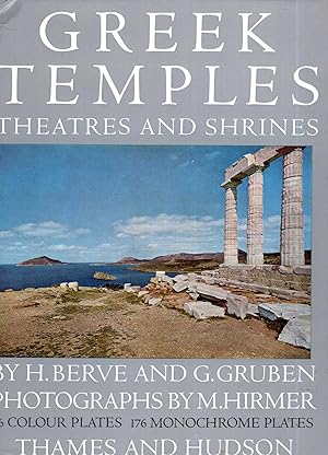 Image du vendeur pour Greek Temples, Theatres and Shrines mis en vente par Pendleburys - the bookshop in the hills