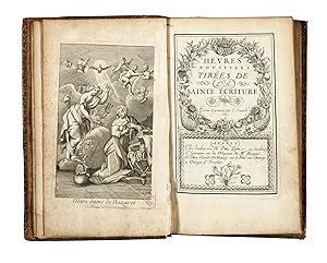 Heures nouvelles tirées de la sainte Ecriture. Ecrites et gravées par L. Senault.