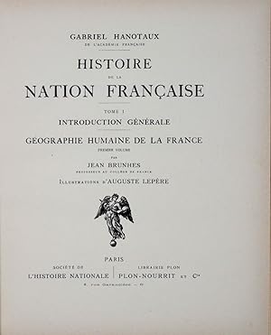Histoire de la Nation Française.