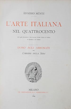 L'arte italiana nel Quattrocento.