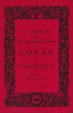 Seller image for A Gazeteer of the Hyborian World of Conan for sale by Ziesings