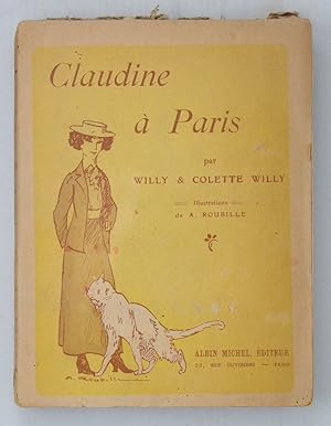 Seller image for Claudine  Paris. Illustrations de A. Roubille. for sale by Libreria Antiquaria Gonnelli