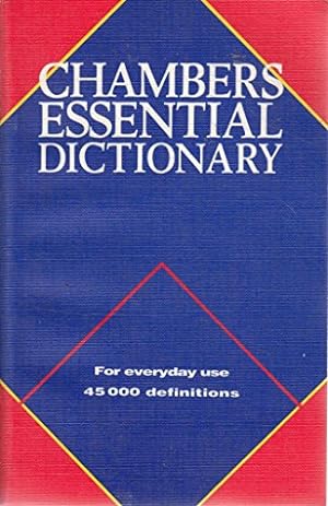 Imagen del vendedor de Chambers Essential Dictionary a la venta por WeBuyBooks