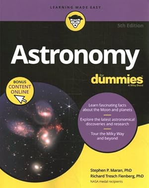 Image du vendeur pour Astronomy for Dummies mis en vente par GreatBookPrices