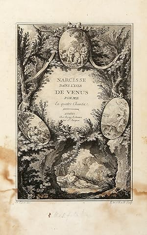 Seller image for Narcisse dans l'Isle de Venus. Pome en quatre chants. for sale by Libreria Antiquaria Gonnelli