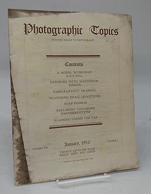Bild des Verkufers fr Photographic Topics, January 1910 zum Verkauf von Attic Books (ABAC, ILAB)