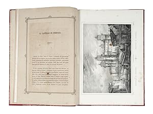 ALBUM estense con disegni originali dei rinomati artisti G. Coen, C. Grand Didier e M. Doyen a co...