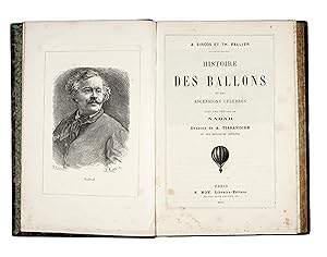 Histoire des ballons et des ascensions célèbres avec une préface de Nadar. Dessins de A.Tissandie...