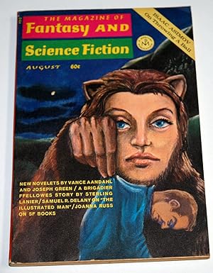 Seller image for The Magazine of FANTASY AND SCIENCE FICTION (F&SF): August, Aug. 1969 for sale by Preferred Books