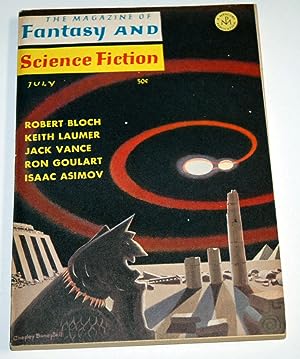 Imagen del vendedor de The Magazine of FANTASY AND SCIENCE FICTION (F&SF): July 1966 (Cugel series) a la venta por Preferred Books