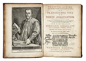 De Praesagienda Vita et Morte Aegrotantium Libri Septem.Cum Praefatione Hermanni Boerhaave.supple...