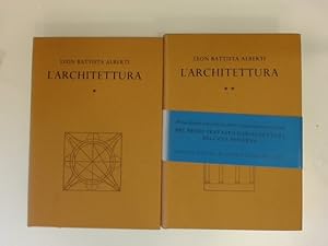 L'architettura (de re aedificatoria) (complete in 2 volumes). Testo latino e traduzione a cura di...