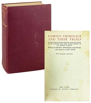Image du vendeur pour Famous Criminals and Their Trials: Intimate Revelations Compiled from the Papers of Sir Richard Muir, Late Senior Counsel to the British Treasury [Jessica Mitford's copy] mis en vente par Capitol Hill Books, ABAA