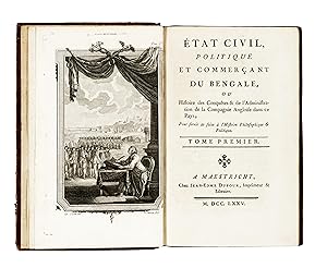 Etat civil, politique et commerçant du Bengale, ou Histoire des conquêtes & de l'Administration d...