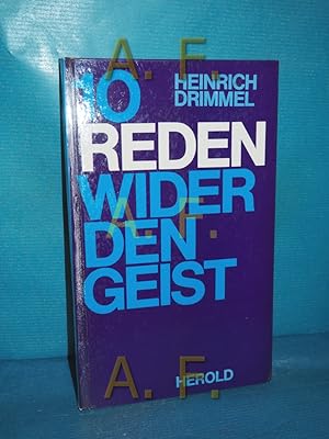 Seller image for 10 Reden wider den Geist for sale by Antiquarische Fundgrube e.U.